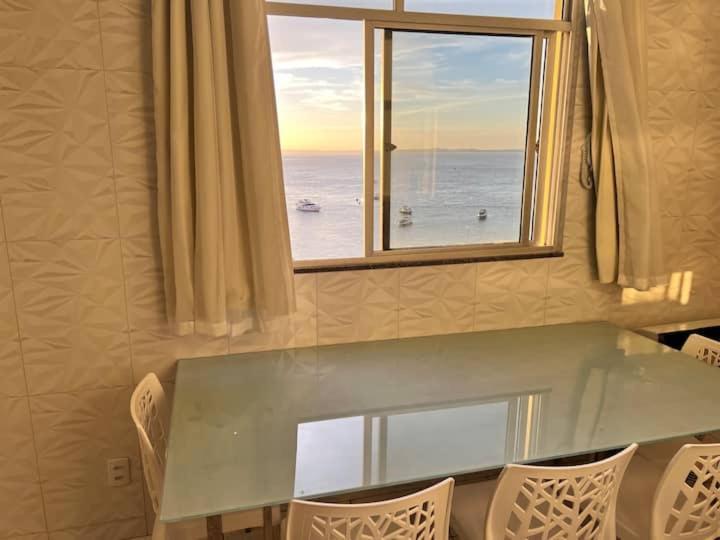 Apartamento no Farol da Barra. Vista deslumbrante para o mar! No circuito do Carnaval. Ao lado do Porto da Barra ! Salvador Exterior foto